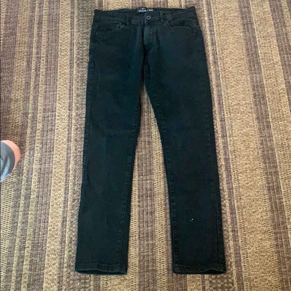 Black skinny jeans 28” inseam